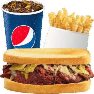 Pastrami Melt Combo